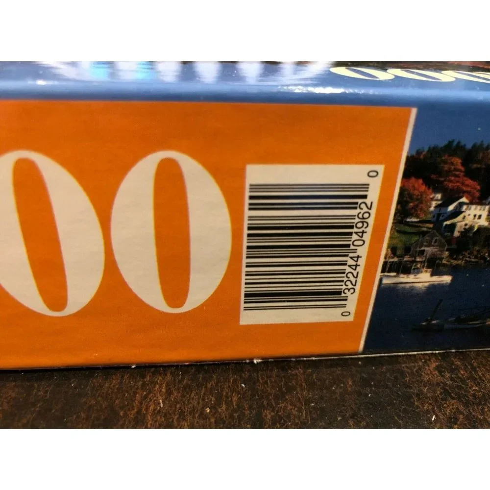 Milton‎ Bradley Big ben jigsaw puzzle 1000 pc Vintage 1995 4962-13 New Harbor ME